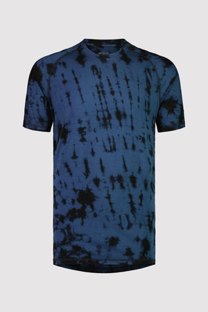 Temple Merino Air-Con T-Shirt - Ice Night Tie Dye