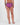 Sylvia Merino Boyleg - Purple Bolt / Stripe | Women's Underwear