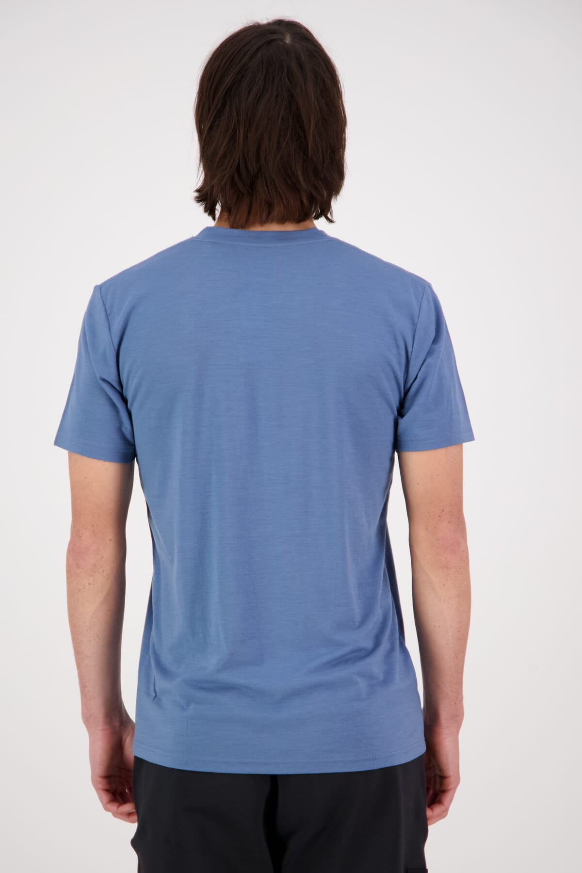 Icon Merino Air-Con T-Shirt - Blue Slate