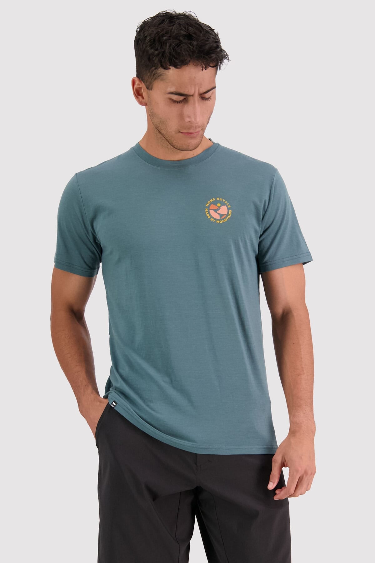 Icon Merino Air-Con T-Shirt - Burnt Sage