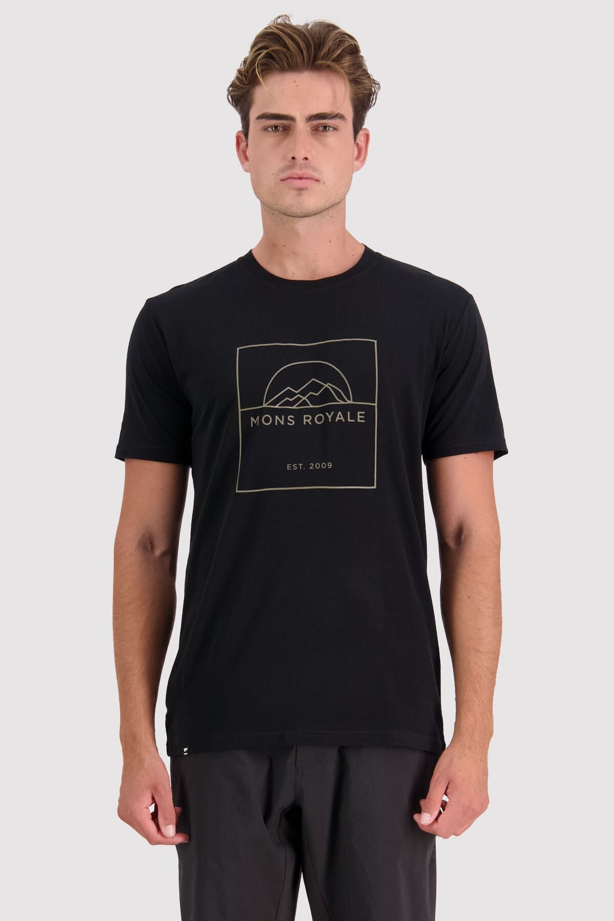 Icon Merino Air-Con T-Shirt - Black