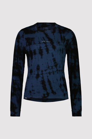Icon Merino Air-Con Relaxed LS - Ice Night Tie Dye