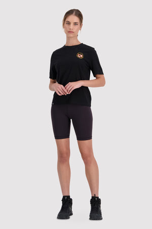 Icon Merino Air-Con Relaxed Tee - Black